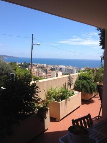 Relaxing Place With Wonderful View...Calme Avec Vue Magnifique Sur La Baie Des Anges, Mais En Campagne A 12 Minutes De La Promenade Des Anglais Ница Екстериор снимка